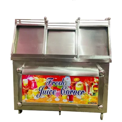 Commercial Stainless Steel 4 feet Juice Counter